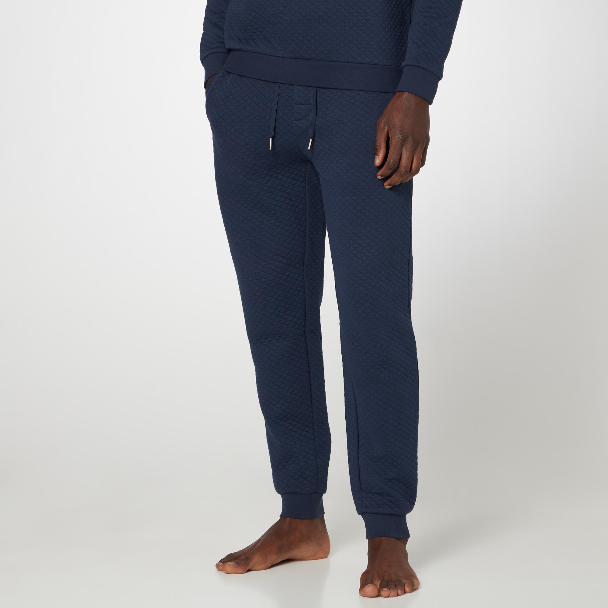 Contemporary Quilted Sweatpants